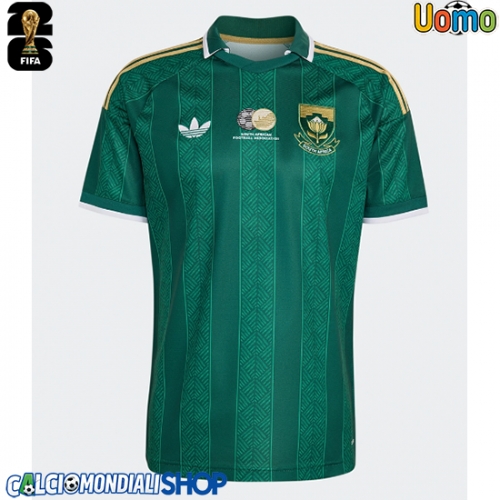 Maglie da calcio Sudafrica Seconda Maglia Mondiali 2026  Manica Corta